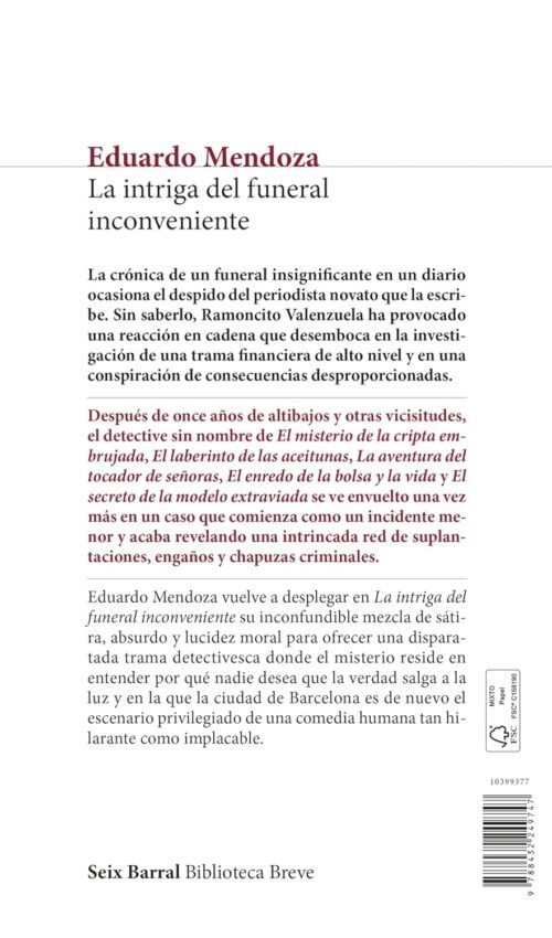 71PvuRXugQL._SL1500_ LA INTRIGA DEL FUNERAL INCONVENIENTE